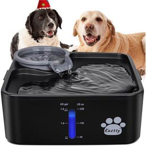 230oz/7L Dog Water Fountain Ultra Large/Wide Pet Water Fountain BPA-Free Premium